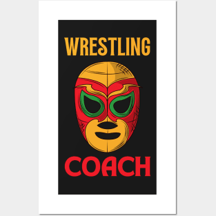 Wrestling Coach Posters and Art